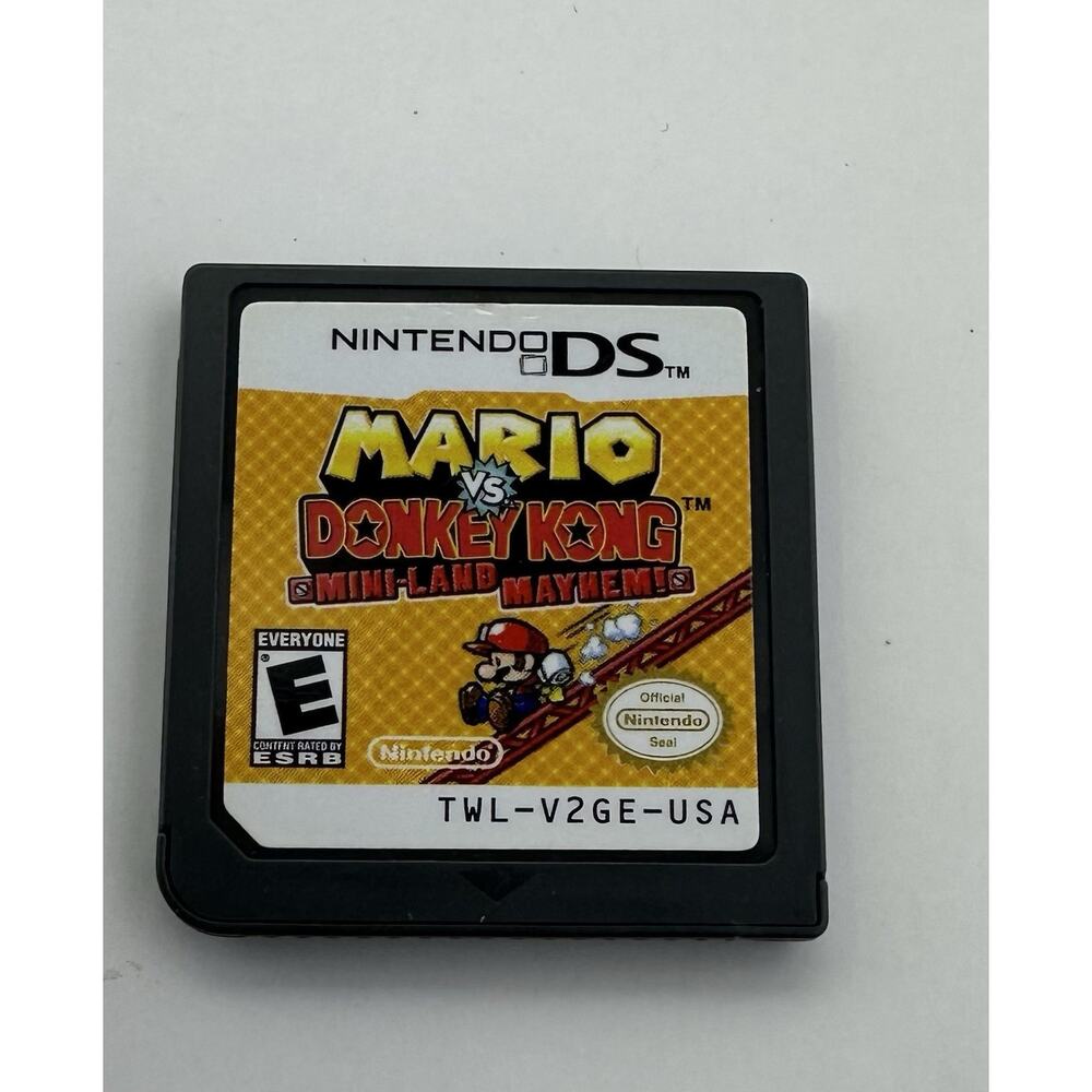 Mario vs Donkey Kong Mini-Land Mayhem Nintendo DS Lite DSi XL 3DS 2DS Game Retro